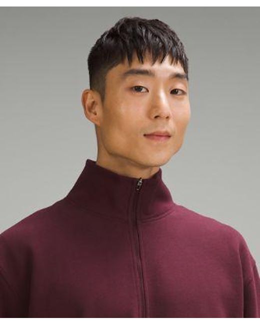 lululemon athletica Lunar New Year Steady State Half Zip Sweatshirt - Color Burgundy/red - Size L for men