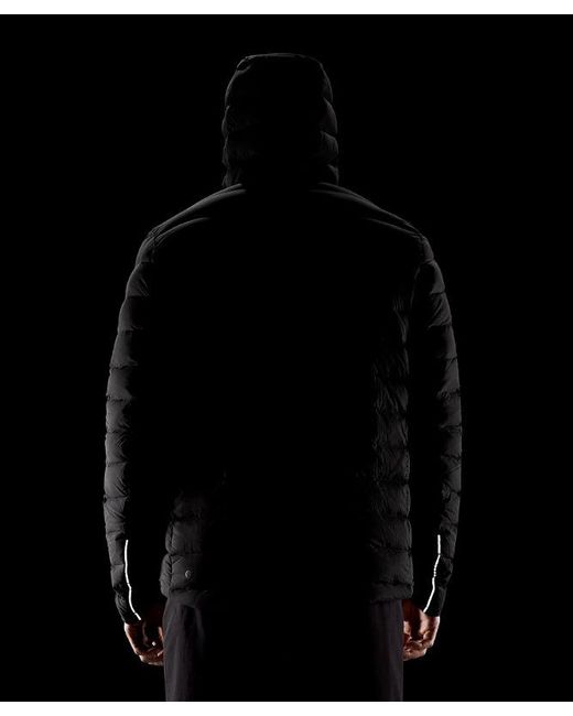 lululemon athletica Black – Navigation Stretch Down Hoodie – – Size Large for men