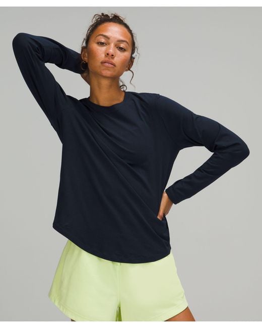 lululemon athletica Blue Love Long-Sleeve Shirt