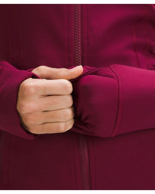 lululemon athletica Define Jacket Luon in Red Lyst