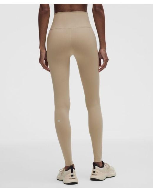 lululemon athletica White – Wunder Train No Line High-Rise Tight Leggings – 28" – Color Khaki – Size 4