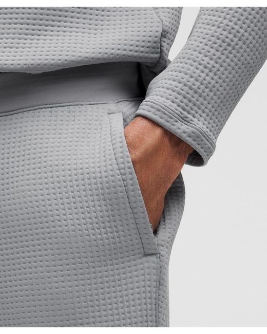 lululemon athletica Gray Waffle-Knit Joggers for men