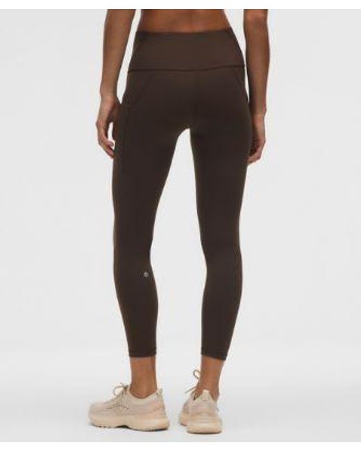 lululemon athletica Natural – Wunder Train High-Rise Tight Leggings With Pockets – 25" – – Size 4