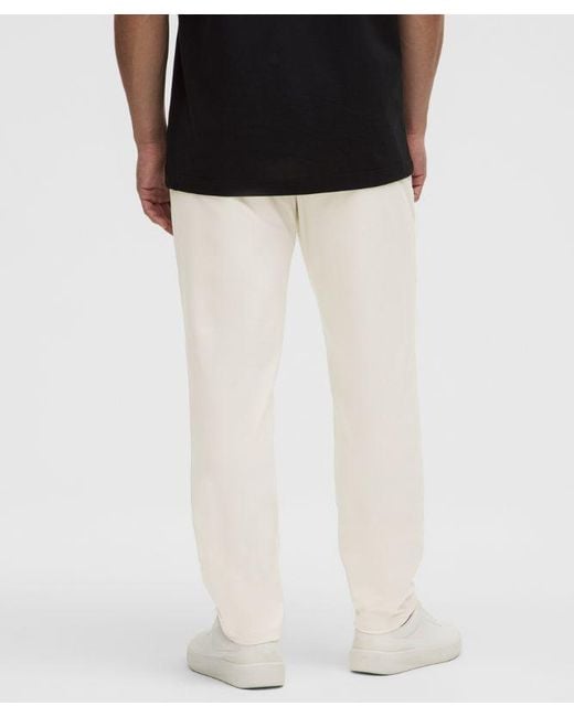 lululemon athletica Black Abc Warpstreme Slim-Fit Pull-On Pant for men
