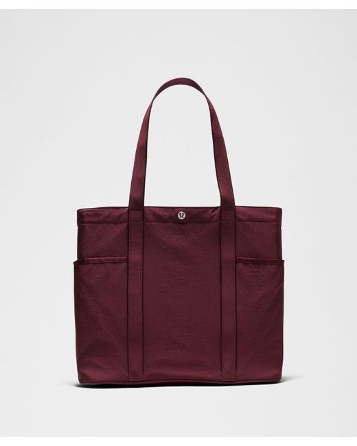 lululemon athletica Red Daily Multi-Pocket Tote Bag 20L