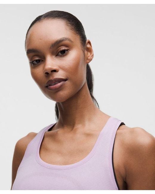 lululemon athletica Purple – Swiftly Tech Racerback Tank Top 2.0 Waist Length – – Size 16
