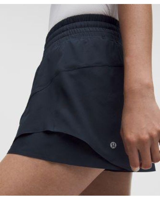 lululemon athletica Blue Shake It Out High-Rise Running Short 2.5"
