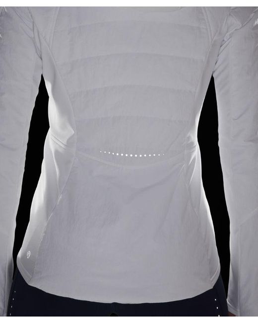lululemon athletica White Another Mile Jacket