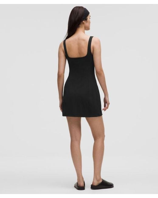 lululemon athletica Black Wunder Under Smoothcover Dress Light Support, A/B Cup