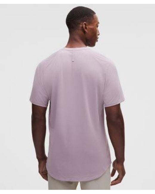lululemon athletica Purple License To Train Short-Sleeve Shirt for men