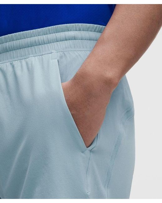 lululemon athletica Blue – Pace Breaker Linerless Shorts – 5" – – Size Large for men