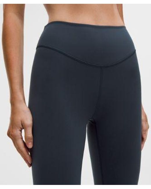 lululemon athletica Blue Wunder Under Smoothcover High-Rise Tight 25"