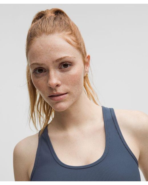 lululemon athletica Blue – Power Pivot Training Tank Top – – Size Large
