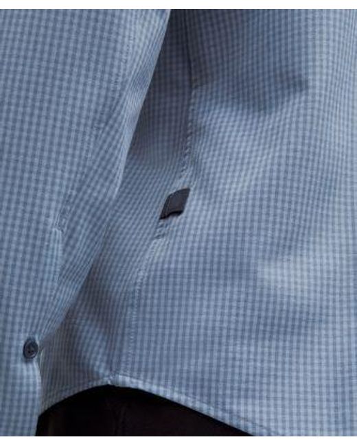 lululemon athletica Blue New Venture Long-Sleeve Shirt for men