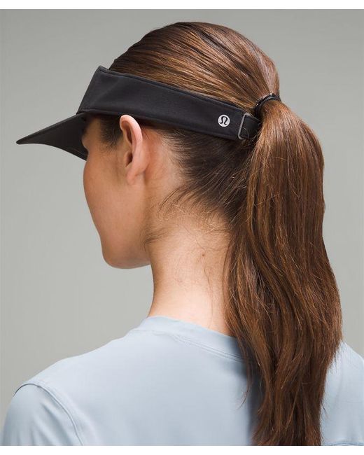 lululemon athletica Black – Removable Sweatband All-Sport Visor Hat – – Size Large/Xl