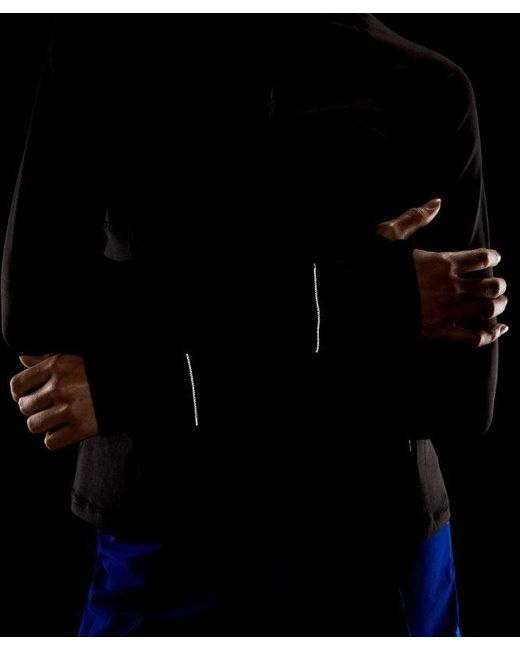 lululemon athletica Black – It's Rulu Classic-Fit Half Zip Long-Sleeve Top – – Size Small