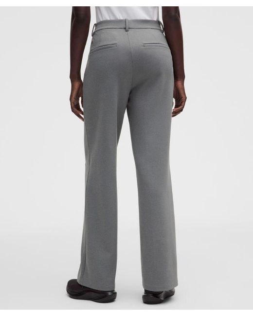 lululemon athletica Gray Daydrift Stacked-Leg Trouser Regular