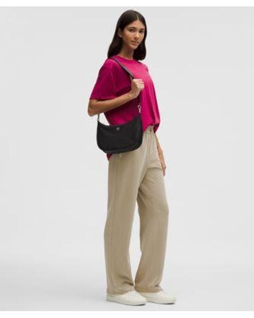 lululemon athletica Black Adjustable Mini Shoulder Bag 3L