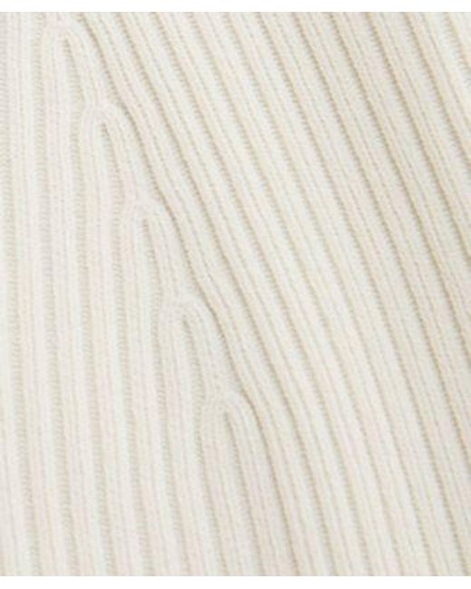 lululemon athletica White Asymmetrical Knit Dress