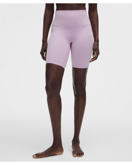 lululemon athletica Red Align High-Rise Short 8"
