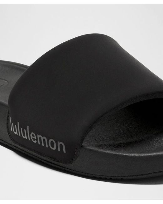 lululemon athletica Restfeel Slides - Color Black/grey - Size 10