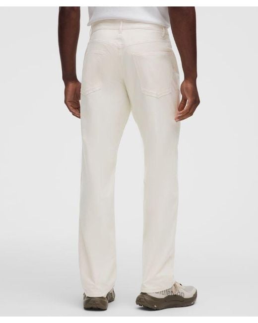 lululemon athletica White Easyfive Classic-Straight Pant 32L for men