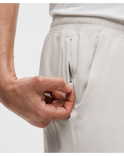 lululemon athletica Natural Pace Breaker Lined Short 7" for men