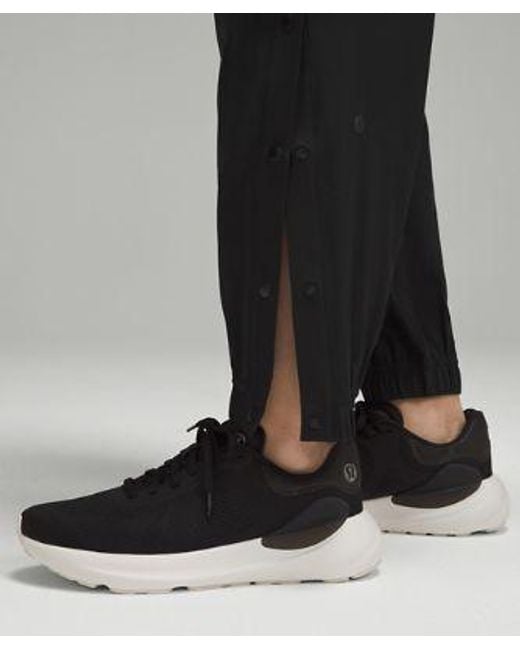 lululemon athletica Tearaway Mid-rise Track Pants - Color Black - Size 0