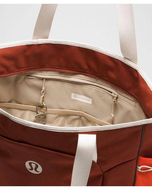 lululemon athletica Red – Scuba Tote Bag 19.5L Paracord –