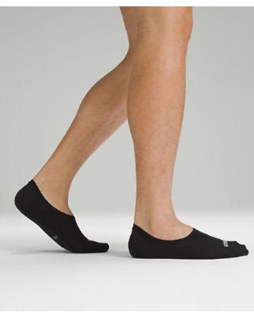 lululemon athletica Daily Stride Comfort No-show Socks 3 Pack - Color Black - Size L for men