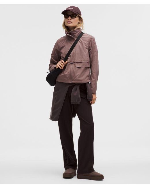 lululemon athletica Brown Always Effortless Classic-Fit Jacket