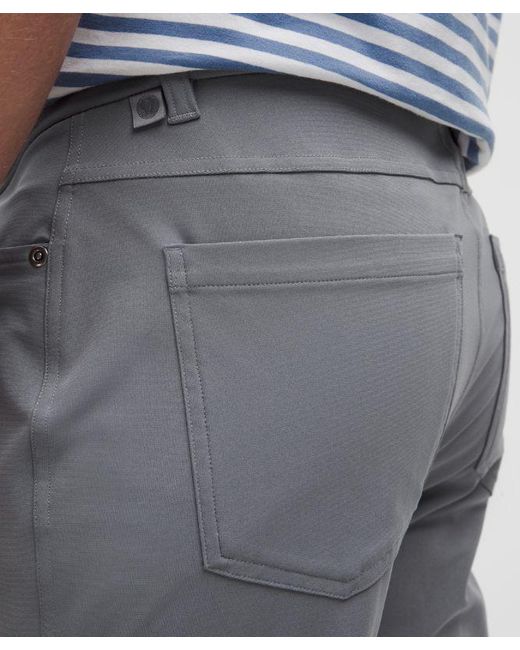 lululemon athletica Gray Abc Slim-Fit 5 Pocket Pant 30L for men