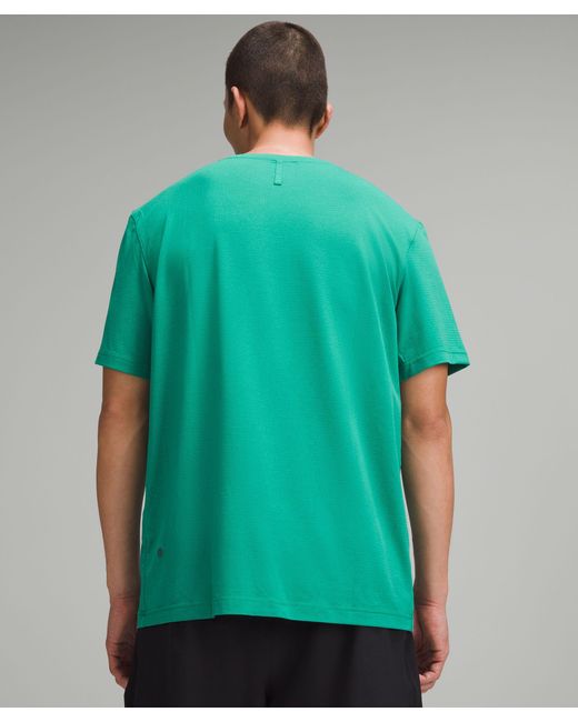 lululemon athletica Green License To Train Relaxed Short-sleeve Shirt