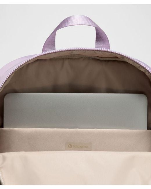 Lululemon Everywhere Backpack 22L- Lilac Play/Wacky Khaki Everywhere Backpack 22L | Men main image 4