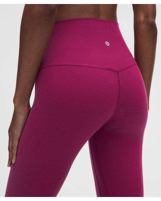 lululemon athletica Red Align High-Rise Pant 28"