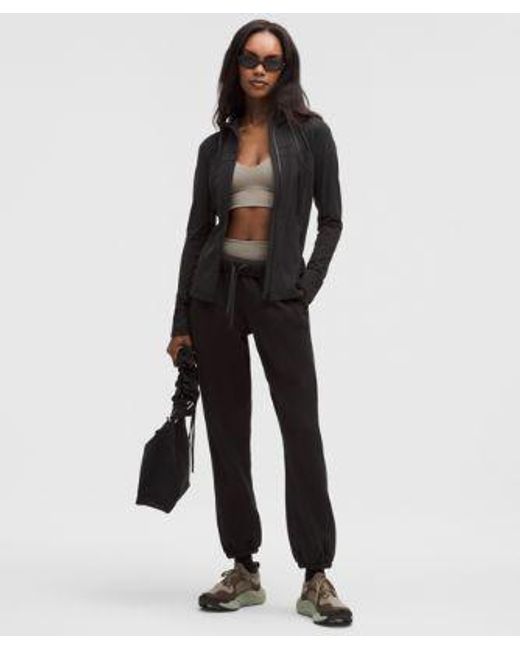 lululemon athletica Black – Define Hooded Jacket Nulu – – Size 4