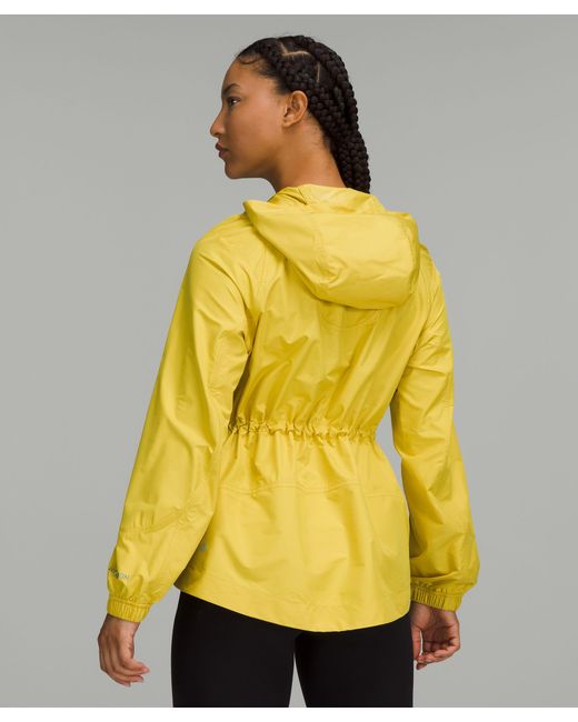 lululemon athletica Cinch-waist Half-zip Running Jacket in Yellow