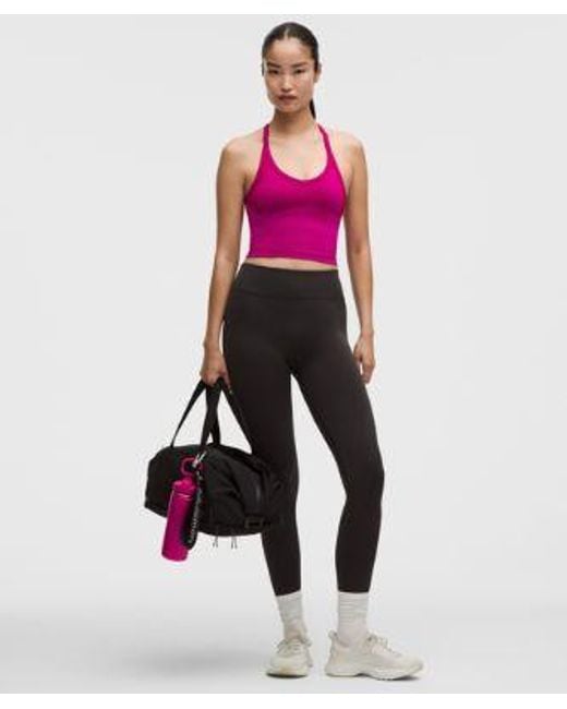lululemon athletica Red Get Low Cross-Back Training Tank Top