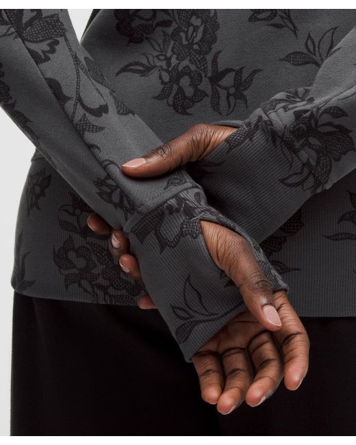 lululemon athletica Black Scuba Full-Zip Hoodie