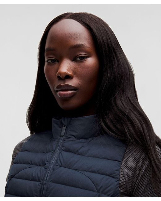 lululemon athletica Blue – Pack It Down 700-Fill Vest – – Size 18