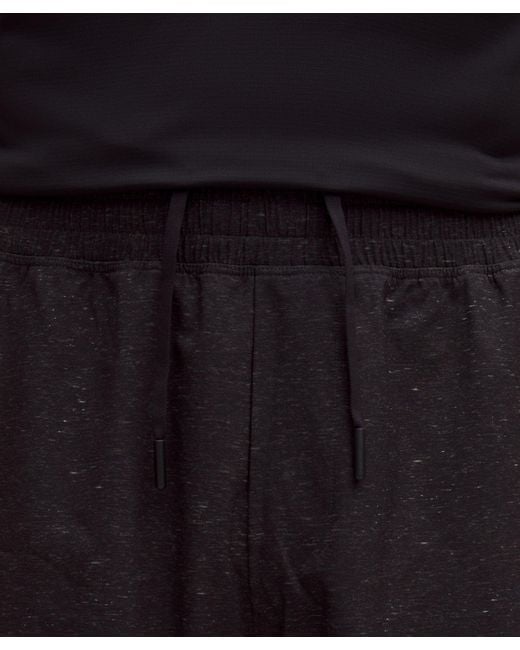 lululemon athletica Black Pace Breaker Linerless Short 9" for men