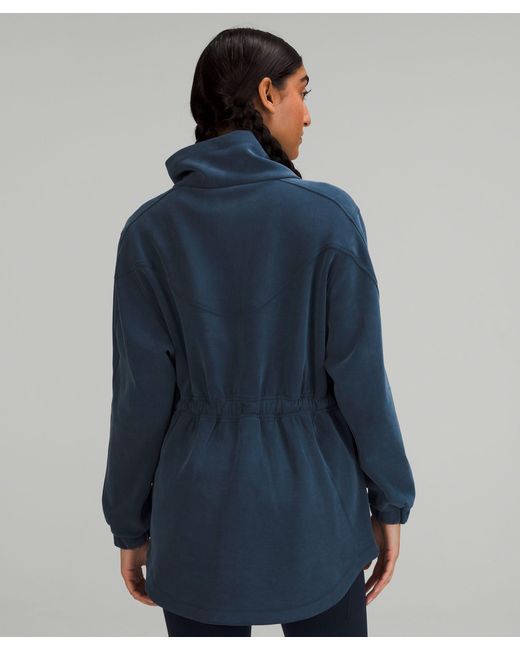 lululemon athletica Softstreme Cinch-waist Jacket in Blue