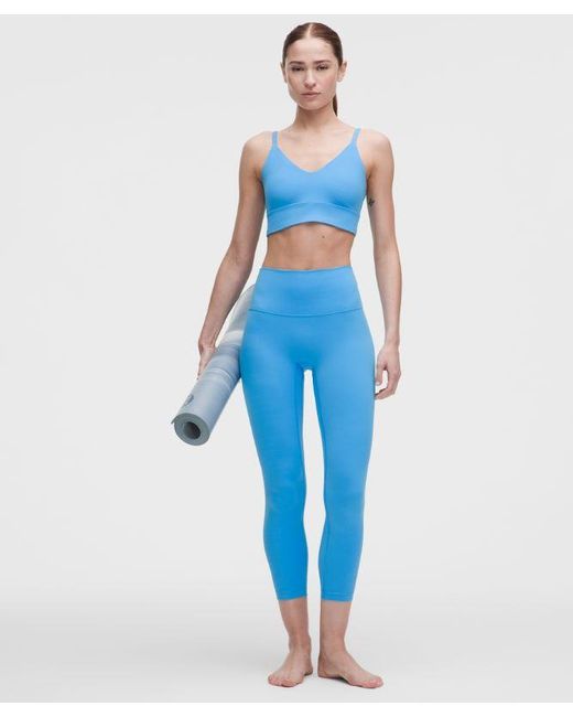 lululemon athletica Blue Align No Line High-Rise Pant 25"
