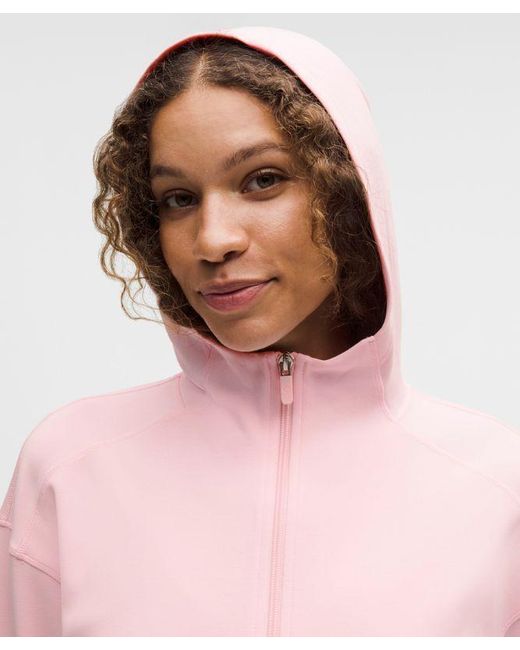 lululemon athletica Red – Softstreme Full-Zip Hoodie – – Size 14