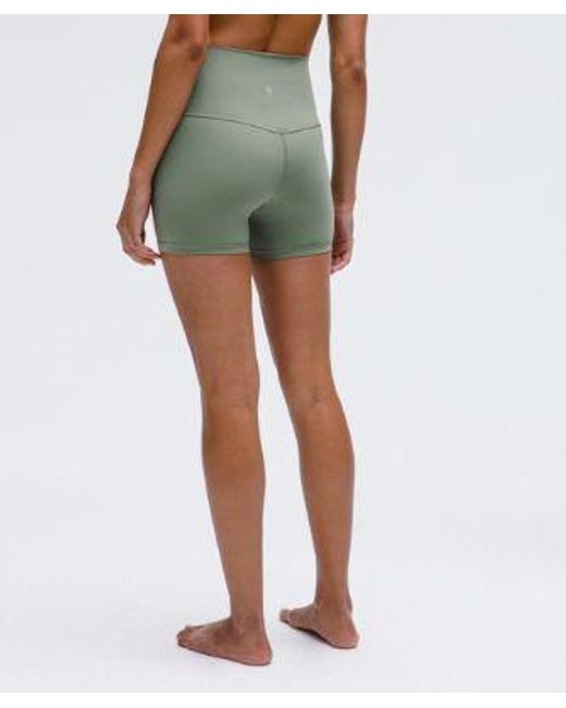 lululemon athletica Green – Align High-Rise Shorts – 4" – /Pastel – Size 4