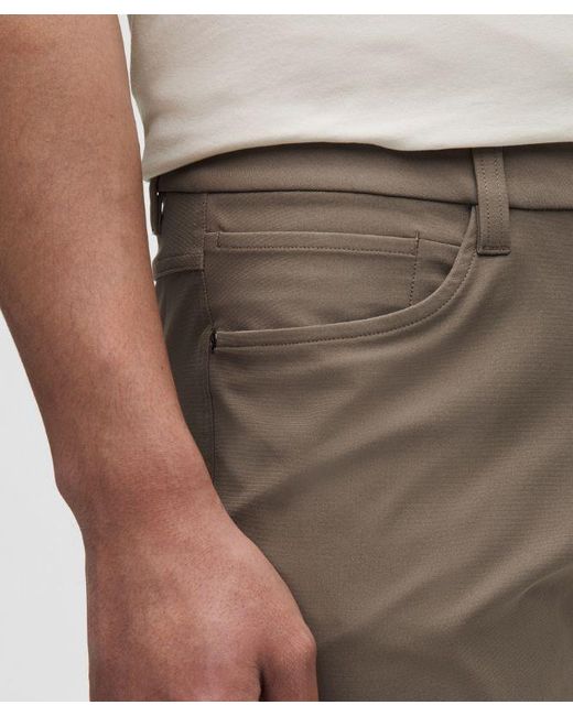 lululemon athletica Gray Abc Slim-Fit 5 Pocket Pant 28L for men