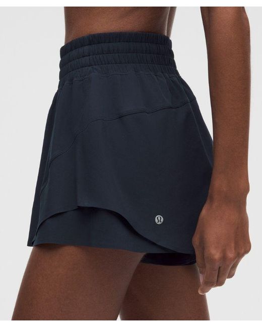 lululemon athletica Blue Shake It Out High-Rise Running Short 2.5"