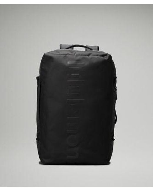 lululemon athletica 2-in-1 Travel Duffle Backpack 45l - Color Black