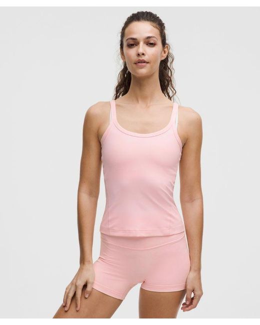 lululemon athletica Pink Align Scoop Waist-Length Tank Top