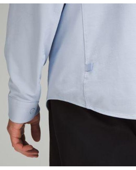 lululemon athletica Gray – Commission Long-Sleeve Shirt Oxford – //Pastel – for men